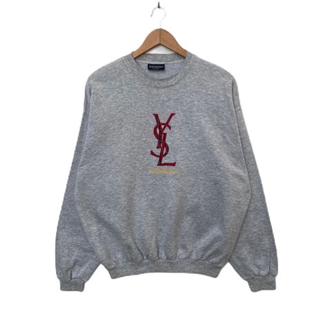 yves saint laurent sweatshirt dress|yves Saint Laurent men's sweaters.